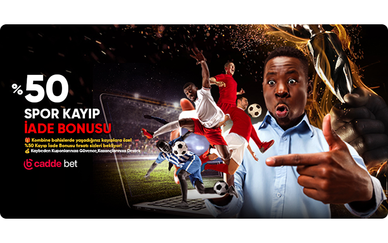 %50 KOMBİNE SPOR KAYIP BONUSU