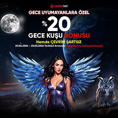 %20 Çevrimsiz Gece Kuşu Bonusu
