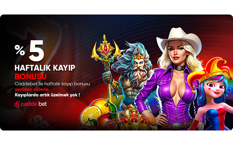 %5 Haftalık Casino Discount