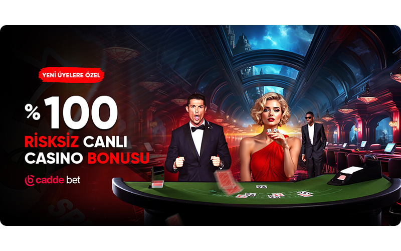 %100 Risksiz Canlı Casino Bonusu